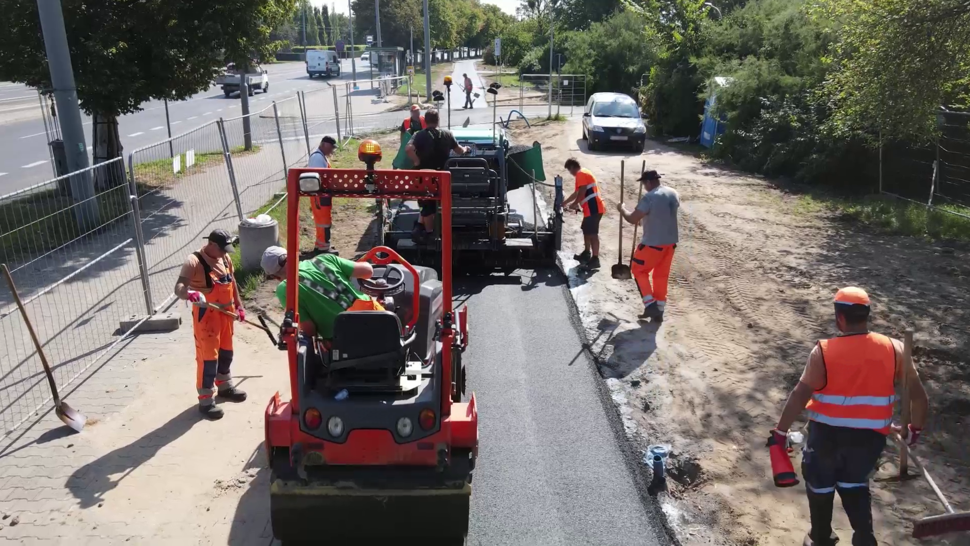 Nowa droga rowerowa nabiera kształtów