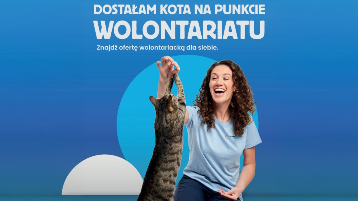 Bohaterka filmu pokazuje 4 oblicza wolontariatu w Poznaniu.