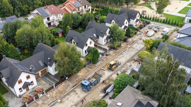 Postępują prace na strzeszyńskich ulicach